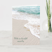 Starfish sur Ocean Beach Sympathy