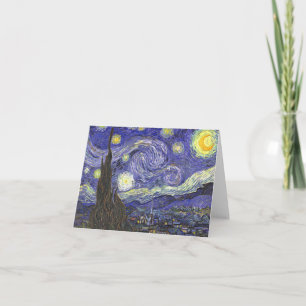 Carte Starry Night by van Gogh