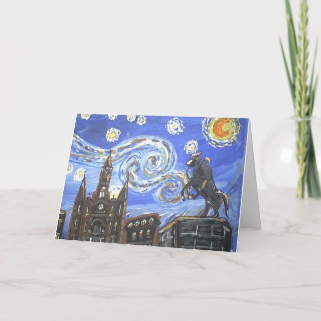 Carte Starry Night French Quarter (Devant)