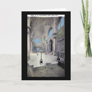 Carte Station de la Pennsylvanie, cru 1913 de New York