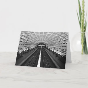 Carte Station de métro Washington Regard sur les rails