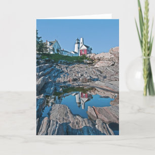 Carte Station lumineuse Pemaquid Point