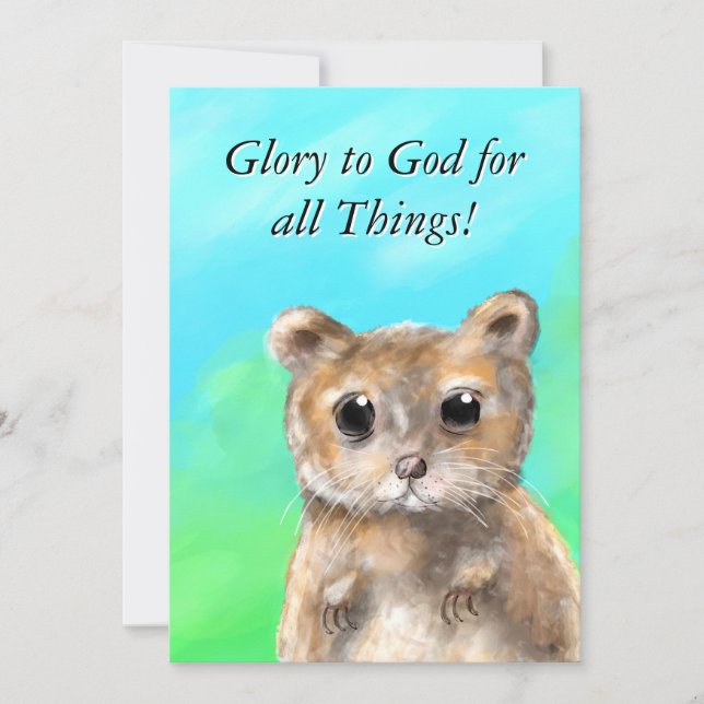 Carte stationnaire Joy inattendue (Devant)