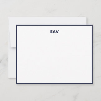 Carte stationnaire marine classique pour hommes