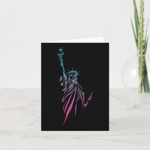 Carte Statue 4 juillet De La Liberté