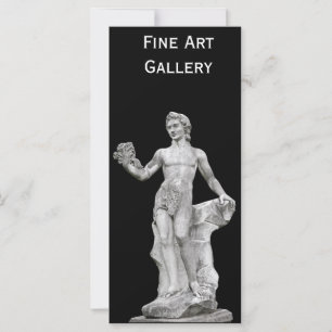 Carte Statue de Dieu Bacchus