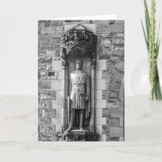Carte Statue de Robert le Bruce au château d'Edimbourg