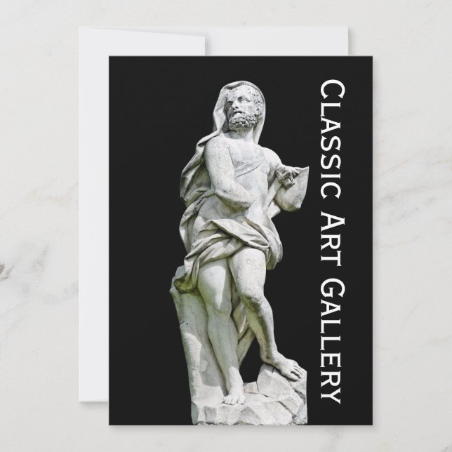 Carte Statue d'Hercules (Devant)