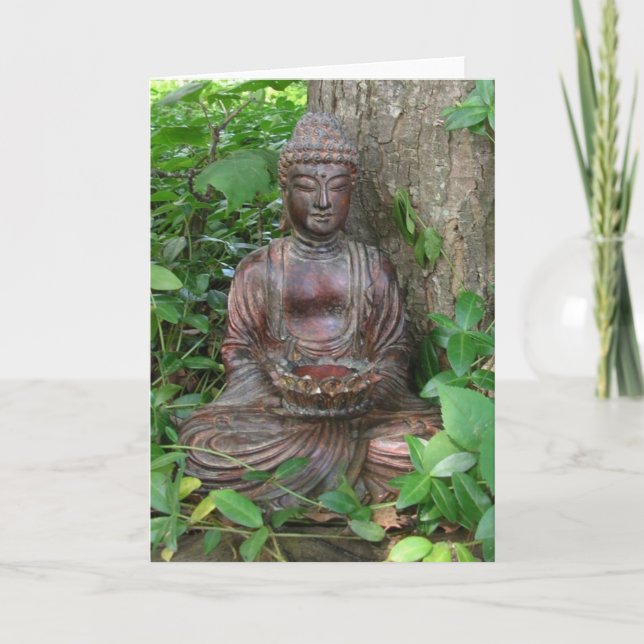 Carte Statue du Bouddha (Devant)