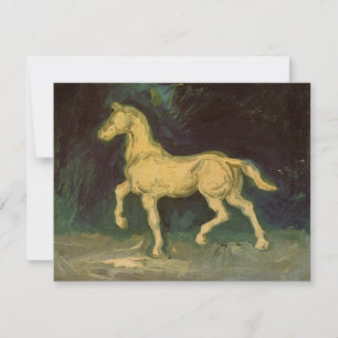 Carte Statuette en plâtre d'un cheval par Vincent van Go