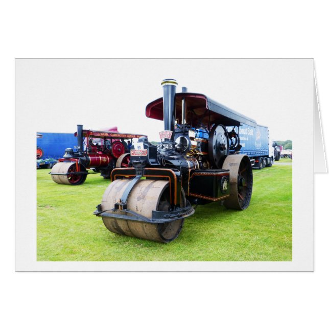 Carte Steam Rollers (Devant horizontal)