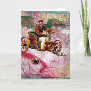 Carte Steampunk Dream Anniversaire