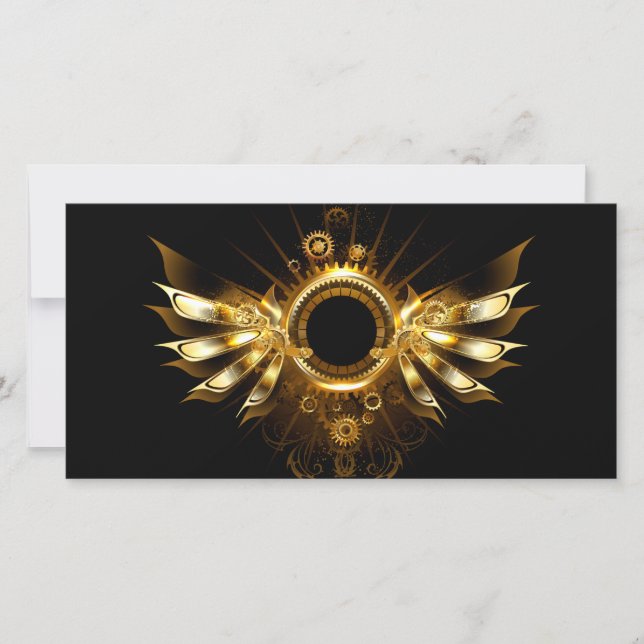 Carte Steampunk wings (Devant)