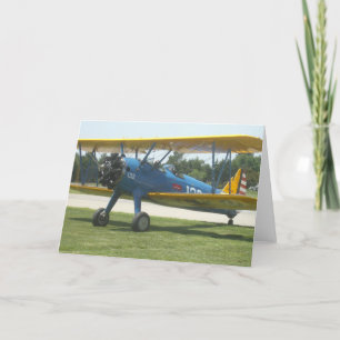Carte Stearman Greeting