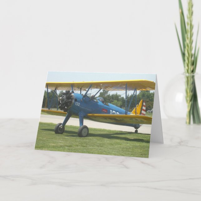 Carte Stearman Greeting (Devant)