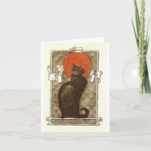 Carte Steinlein's Cat - Art Nouveau