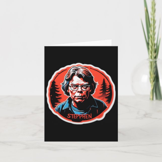 Carte Stephen King Sticker (Devant)