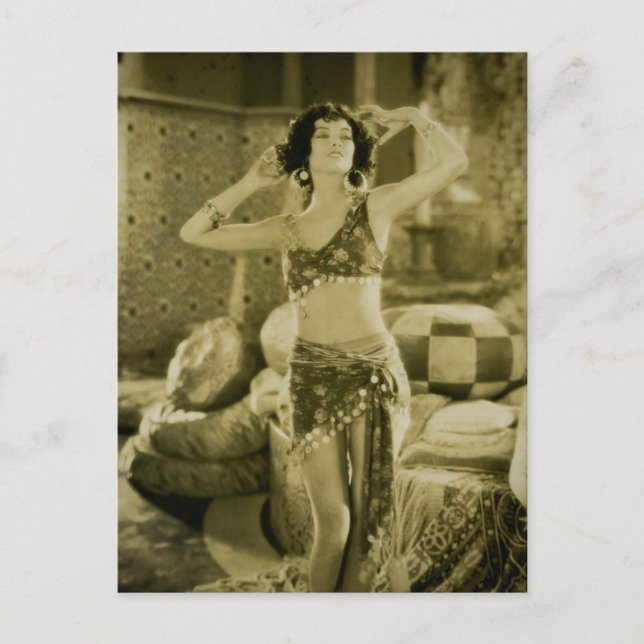 Carte Sterevoview de l'époque du film silencieux (Devant)