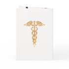 Stethoscope & Gold Caduceus Docteur Félicitations
