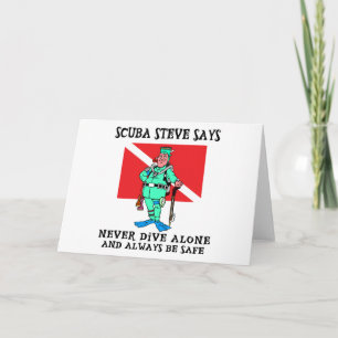 Carte Steve SCUBA