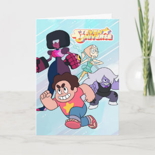 Carte Steven Universe Crystal Gem Group Action