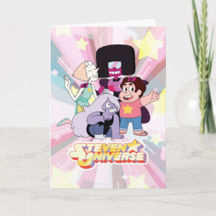 Carte Steven Universe   Crystal Gem Group Huddle