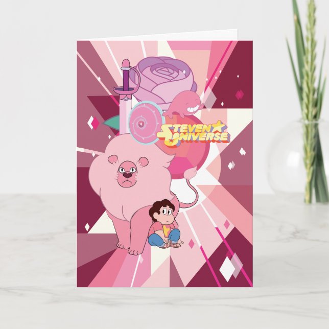 Carte Steven Universe | Héritage du quartz Rose (Devant)