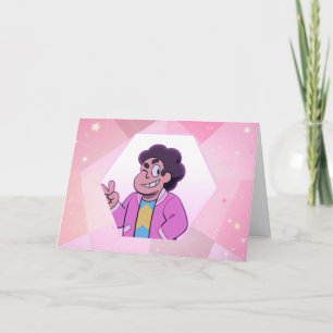 Carte Steven Universe   Portrait diamant rose