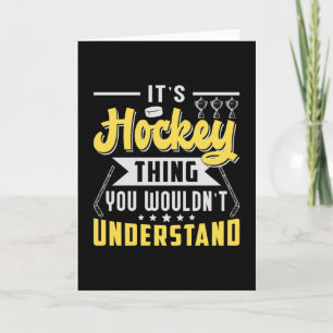 Carte Stick du joueur de hockey sur glace équipe de spor