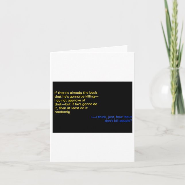 Carte Sticker Buzzfeed non résolu (Devant)