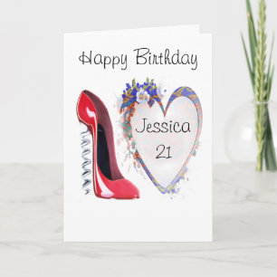 Carte Stiletto et cadeaux cardiaques personnalisés