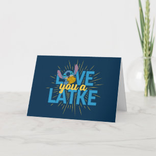 Carte Stitch   Love You a Latke