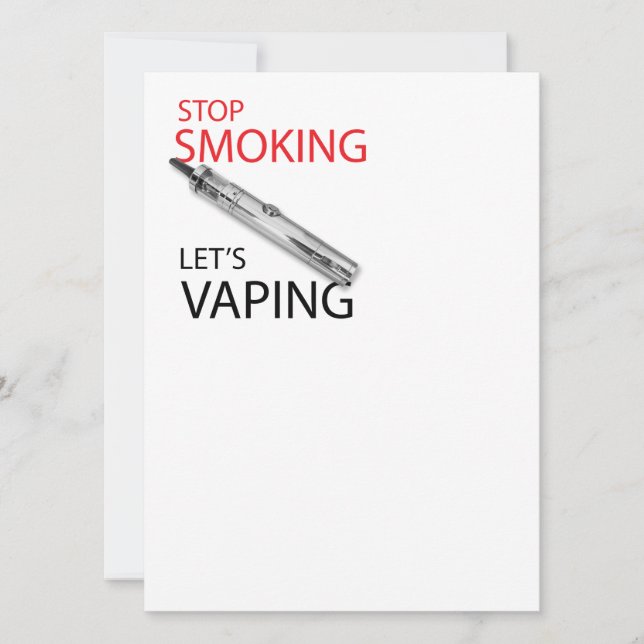 Carte Stop smoking (Devant)