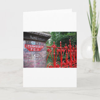 Carte Strawberry Fields Liverpool