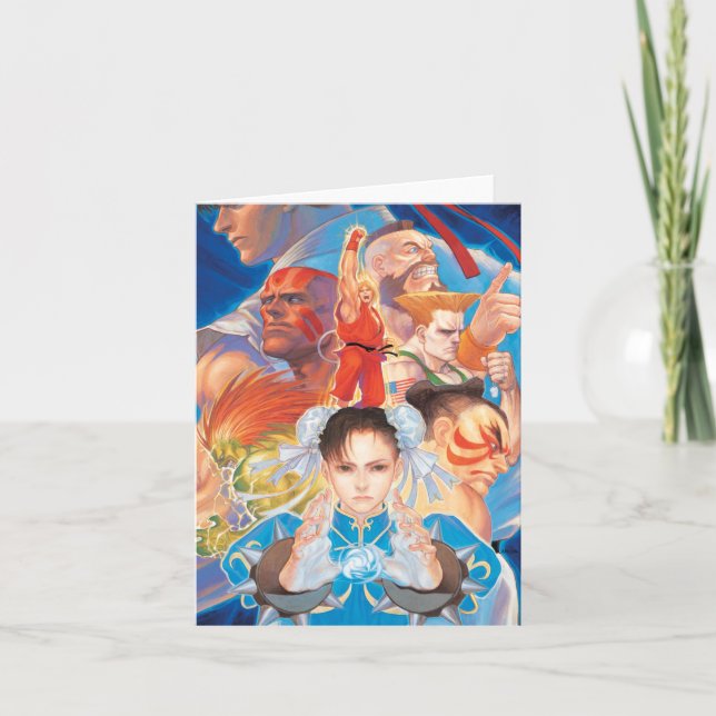 Carte Street Fighter 2 Groupe Chun-Li (Devant)