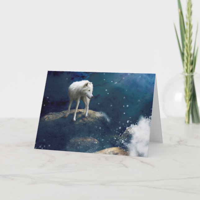 CARTE STRIDER LOUP ARCTIC (Devant)