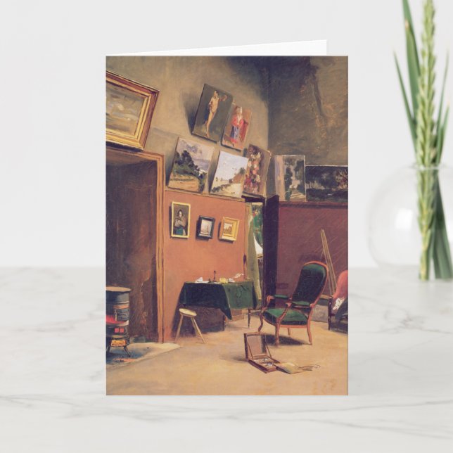 Carte Studio rue de Furstenberg | Fré dé ric Bazille (Devant)