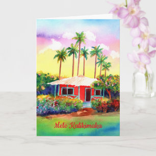 Carte Style de Noël Plantation House
