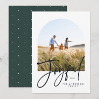 Style moderne élégant typographie verte 1 photo No