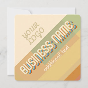 Carte Style Retro-Moderne Inspiré