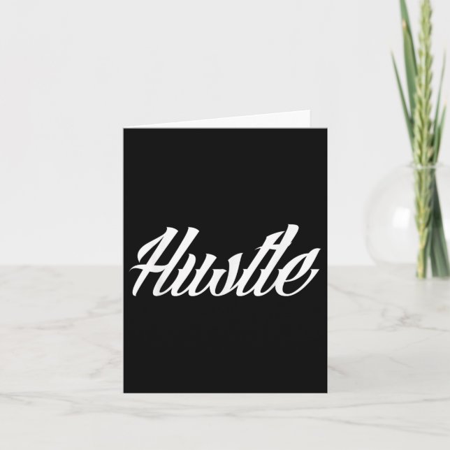 Carte Style Tatouage (Devant)
