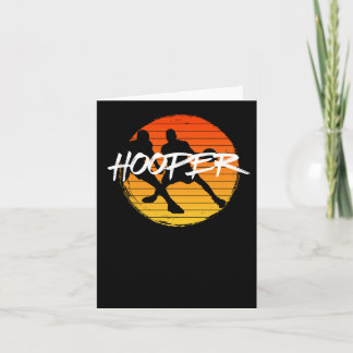 Carte Style vintage Basket Hooper Sunset 3