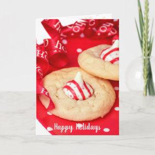 Carte Sucre biscuits avec chocolat blanc bonbon