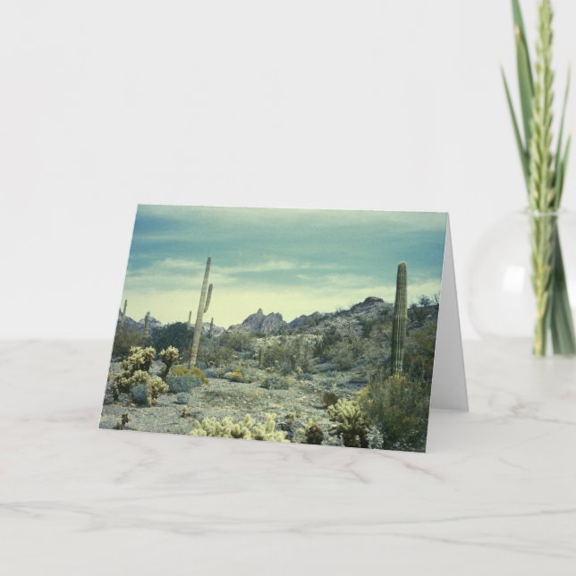 Carte Sud-ouest de désert de l'Arizona (Devant)