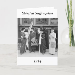 Carte Suffragettes, 1914