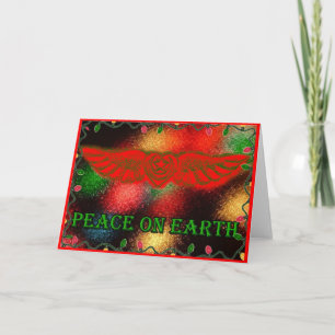 Carte Sufi Winging Heart Peace on Earth