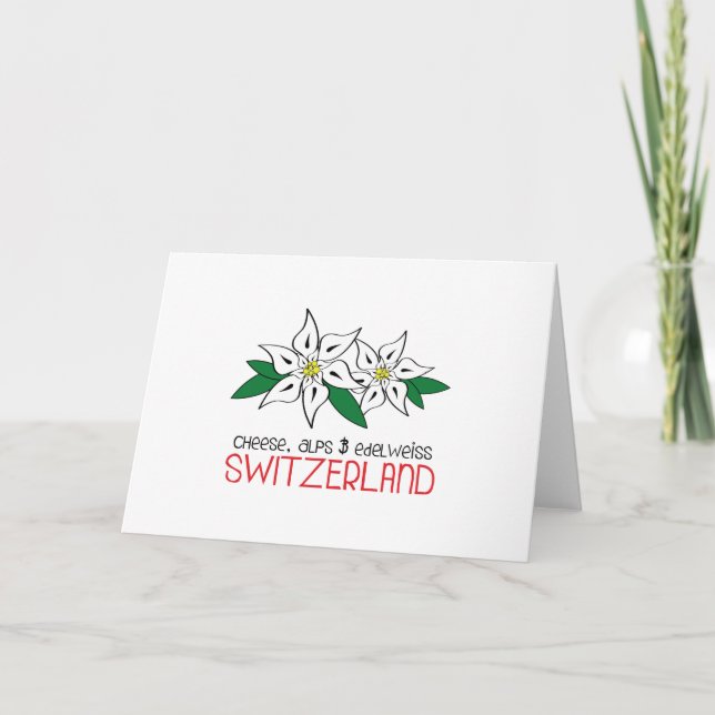 Carte Suisse (Devant)