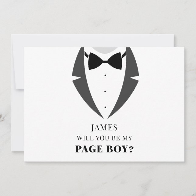 Carte Suit Up Be My Groomsman Best man Proposition Card (Devant)