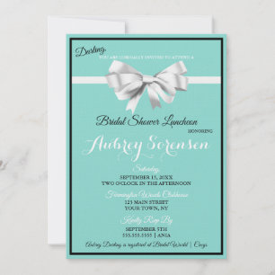 Carte Suite Mariage mariée Fête de douche Brunch
