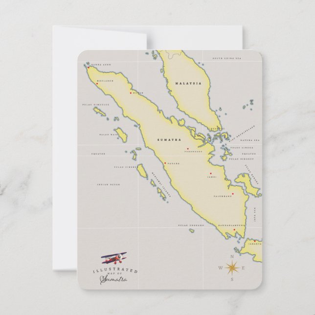 Carte Sumatra (Dos)
